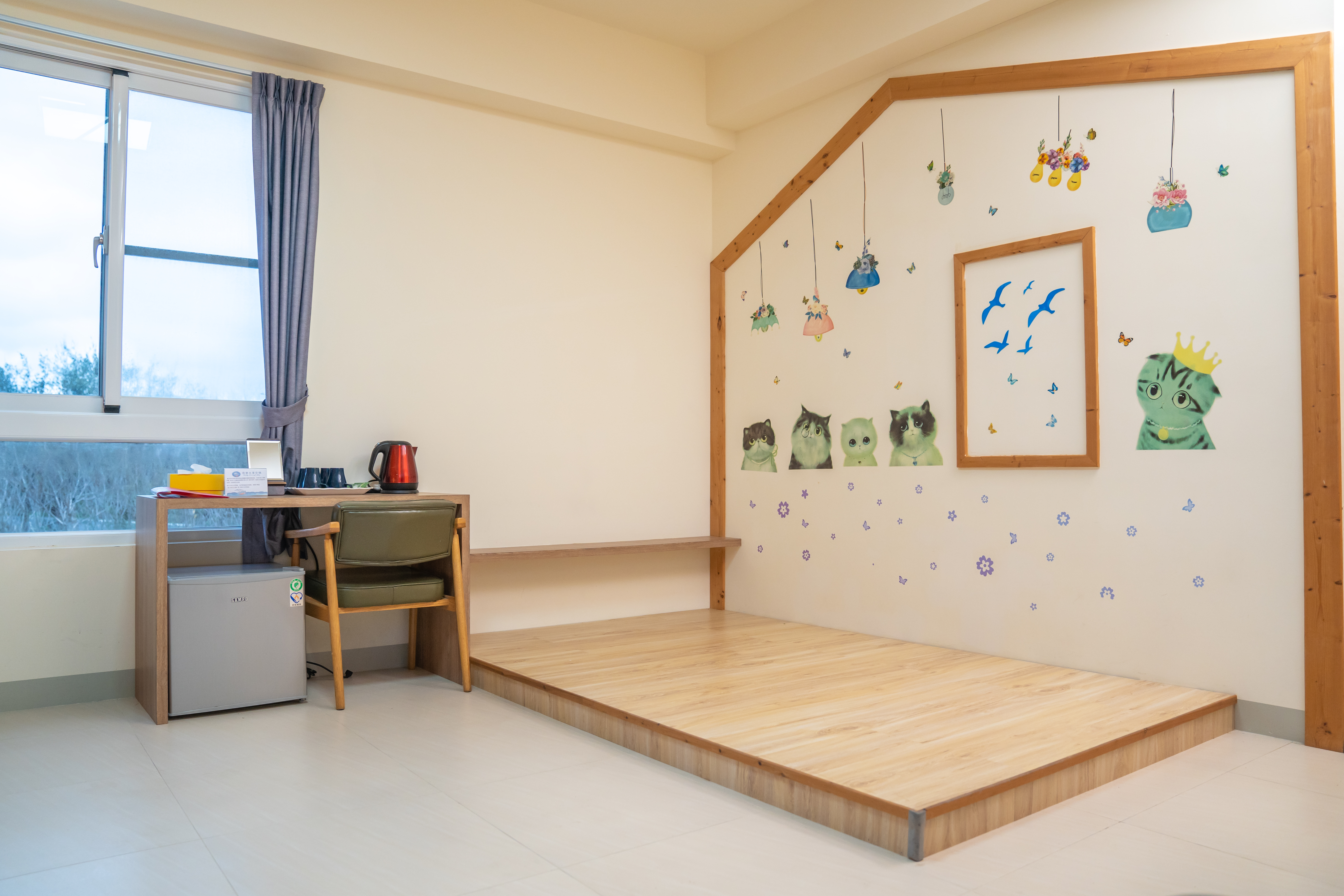 澎湖旅遊-桔子橙四人房